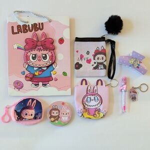 Pink Monster Character Kids Assortment New 8pcs